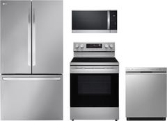 LG 4 Piece Stainless Steel Kitchen Package