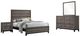 Coaster® Watson 4-Piece Gray Oak Full Bedroom Set-0