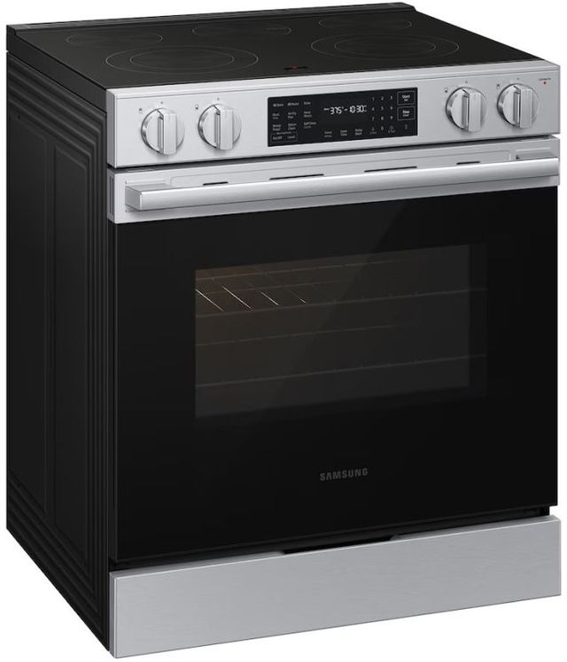Samsung 30'' Fingerprint Resistant Stainless Steel Slide-In Electric Range with Air Fry Max-3