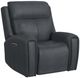 Flexsteel® Warren True Navy Leather Power Recliner with Power Headrest and Lumbar-0