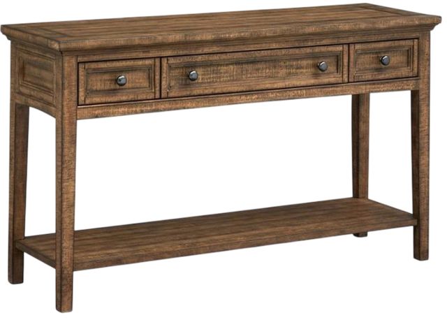 Magnussen Home® Bay Creek Toasted Nutmeg Rectangular Sofa Table-0