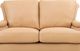 Leather Italia™ Georgetowne Hutton Tan Fawn Loveseat-1