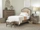 aspenhome® Provence Patine Youth Full Upholstered Panel Bed-1