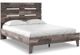 Signature Design by Ashley® Neilsville 4-Piece Multi Gray Queen Platform Panel Bed Set-1