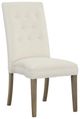Fairfield® Customizable Entree Dining Straight Tall Back Tufted Armless Stack Chair-0
