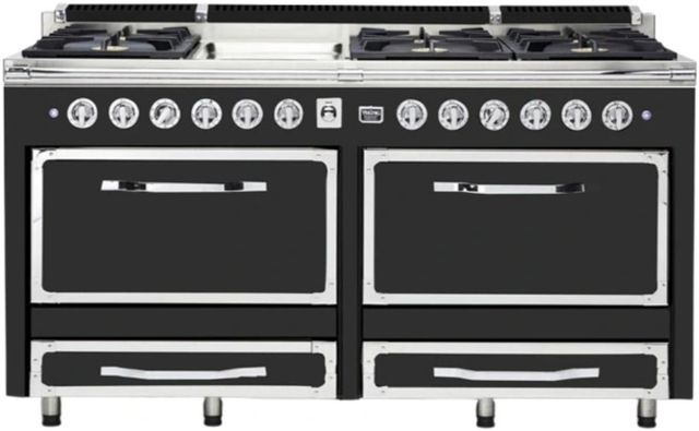 Viking® Tuscany 66" Antique Bronze Pro Style Dual Fuel Range-0