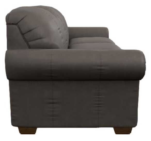 La-Z-Boy® Mackenzie Greystone Leather Queen Sleeper Sofa-3