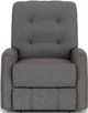Flexsteel® Devon Black Onyx Power Recliner with Power Headrest-1