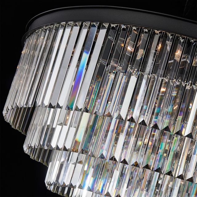 Michael Amini® Allure Black Round LED Chandelier-4