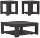 Liberty Furniture Lennox Hill 3-Piece Bark Optional Occasional Table Set -0