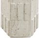 TOV Furniture Asta Travertine Concrete Indoor/Outdoor Side Table-5