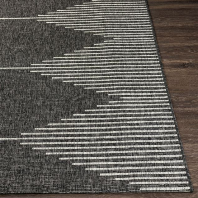 Surya Eagean Black 4'x6' Area Rug-2
