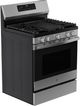 GE Profile™ 30" Fingerprint Resistant Stainless Steel Smart Freestanding Gas Convection Range with No Preheat Air Fry and EasyWash™ Oven Tray-4