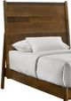 Elements International Malibu Brown Twin Panel Bed -1