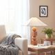 LH Home Skye Geometric Natural Table Lamp-5