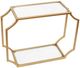 A & B Home 2-Piece Gold City Chic Wall Shelf Set-1