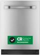 Midea® 24" Stainless Steel Top Control Built-In Dishwasher with 3-Stage Total Drying-1