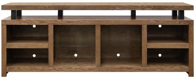 Legends Home Orion Bourbon Oak 88" TV Console-3