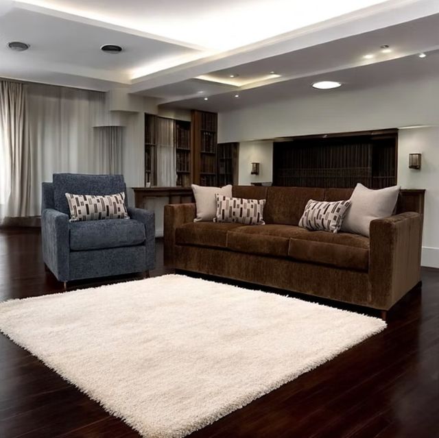 Intermountain Furniture Customizable Luxor Track Arm with Plumae Cushion Sofa-1
