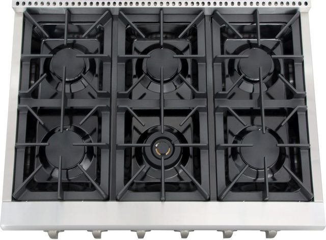 Thor Kitchen® Professional 36" Stainless Steel Gas Rangetop-2