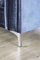 Furniture of America® Jodie Satin Blue Loveseat-3