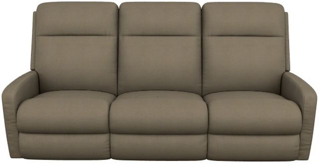La-Z-Boy® Finley Driftwood Power Wall Reclining Sofa with Headrest and Lumbar-1