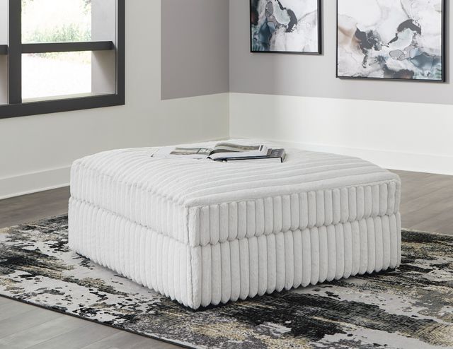 Signature Design by Ashley® Stupendous Alloy Oversized Accent Ottoman-3