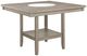 Crown Mark Fulton Beige Counter Height Dining Table-0