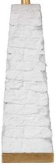 Bassett Mirror Comoros White Table Lamp-4