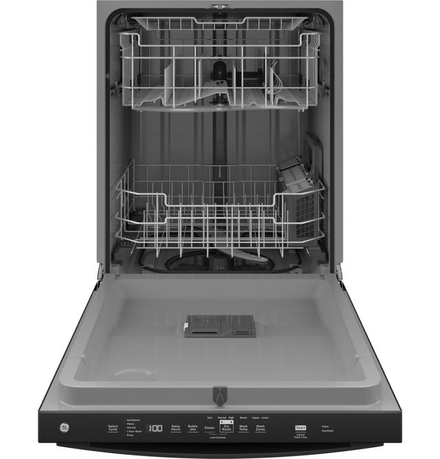 GE® 24" Black Built-In Dishwasher with Sanitize Cycle and Dry Boost-2
