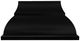 Vent-A-Hood® Designer Series 60" Black Wall Mounted Range Hood-0