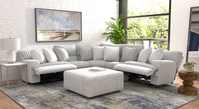 Catnapper® Abraxas 6-Piece Moonstruck Curved Power Reclining Sectional-1