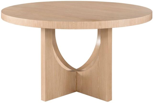 Universal Explore Home™ Nomad Callon White Oak Round Dining Table-2