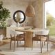 TOV Furniture Vina Cognac/Cream Dining Chair-1