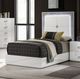 Furniture of America® Stoholm White Twin Panel Bed-0