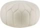 Olliix by Madison Park Tan Kelsey Round Pouf Ottoman-0