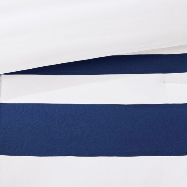 Olliix by Madison Park Heritage 8 Piece Navy King/California King Comforter and Coverlet Set-4