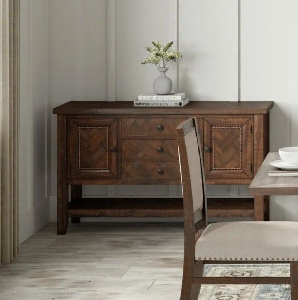 Jofran Inc. Fairview Oak Server-1