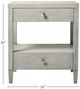 Universal Explore Home™ Escape Coastal Living Home Boardwalk Bedside Table-2