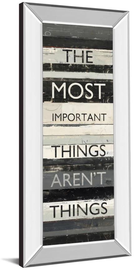 Classy Art Zephry Quote Il by Mike Schick Mirror Framed Wall Art-1