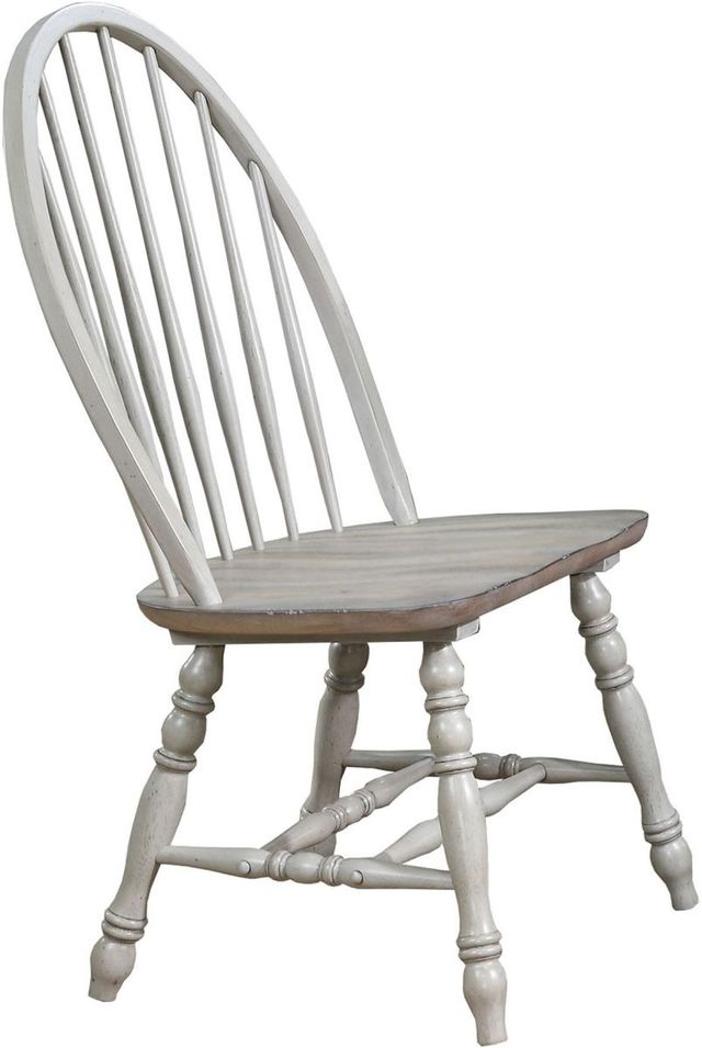 Winners Only® Ridgewood Gray/Oat Dining Side Chair-0