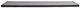 Tempur-Pedic® TEMPUR-Flat™ 2" Twin XL Charcoal Ultra Low Profile Foundation-1