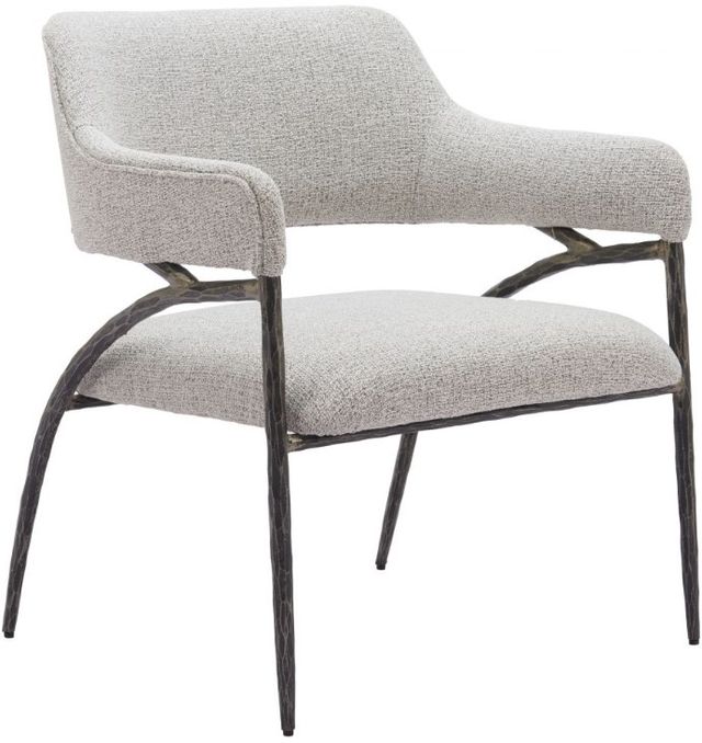 Zuo® Modern Vesterboro Black/Gray Accent Chair-0