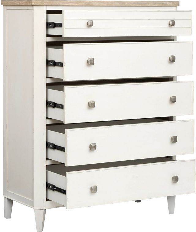 Magnussen Home® Echo Isles Driftwood/Sea Pearl Drawer Chest-1
