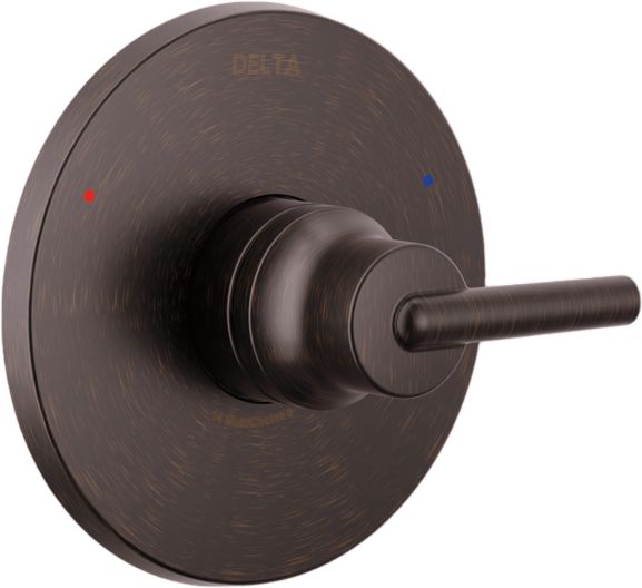 Delta Trinsic® Monitor® 14 Series Venetian Bronze Single Handle Lever Valve Only Trim-0