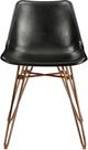 Moe's Home Collection Omni 2-Piece Black Dining Side Chair Set-1
