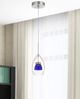 Cal® Lighting & Accessories Clear/Blue Mini Pendant-1