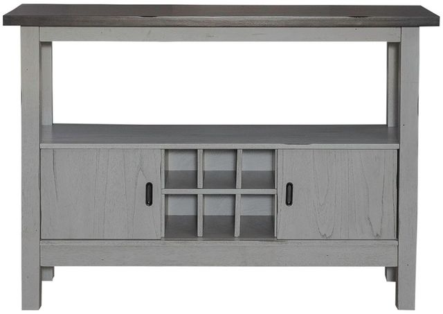 Liberty Furniture Newport Carbon Gray/Smokey Gray Server-2