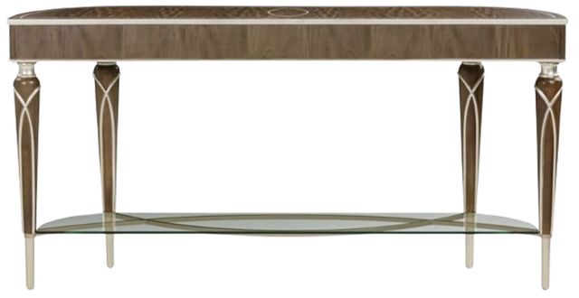Michael Amini® Villa Cherie Hazelnut Console Table-2