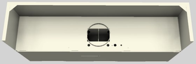 Vent-A-Hood® 54" Biscuit Wall Mounted Range Hood-2